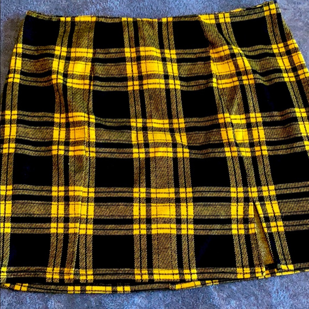 Plaid skirt